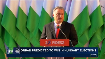i24NEWS DESK | Orban predicted to win in Hungary elections | Saturday, April 7th 2018