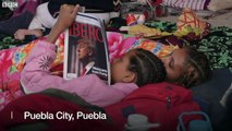The migrant caravan Trump keeps referencing - BBC News_HD