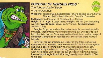 Radical Retro Turtle Toy Talk! #3: Feelin Froggy!