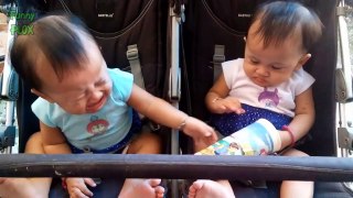 Funny Twin Babies Fighting Over Stuff Compilation (2018)