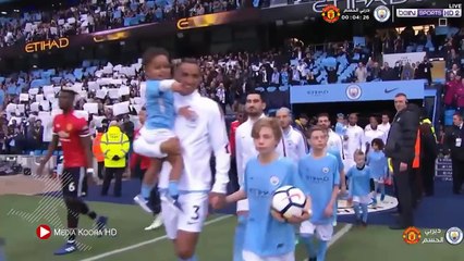 ملخص مانشـسـتر يونــايتيد ومانشســتر سيــتي 3-2 I جنون الديربي 7-4-2018 [ شاشة كاملة HD ]