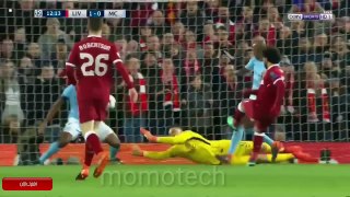 كل الأهداف ربع النهائي دوري أبطال أروبا  أهداف جنونية  محمد صلاح يبدع الجمهور مباراة الذهاب