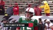 Ryan Finley Flings It In The Rain During NC State Spring Game