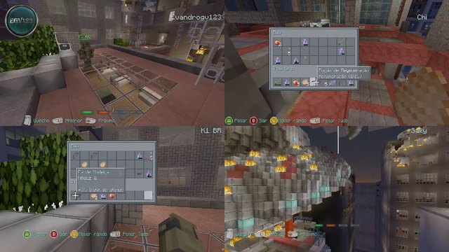 [001] Batalha Intensa! (Me Ferrei De Novo) Minecraft Xbox 360 Edition Mini-Games feat. #TeamJapaBR