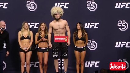 ВЗВЕШИВАНИЕ UFC 223: ХАБИБ НУРМАГОМЕДОВ VS АЛЬ ЯКВИНТА