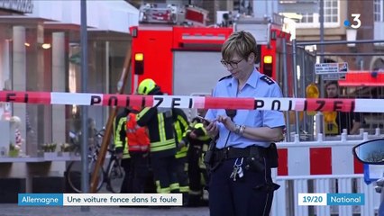 Allemagne : attaque à la voiture-bélier à Münster