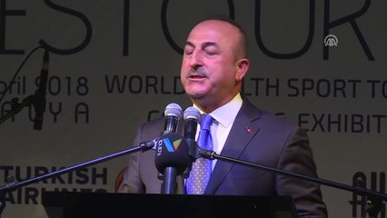Çavuşoğlu, Hestourex 2018'in Gala Yemeğine Katıldı (2)