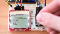 Arduino Menu Tutorial with a Rotary Encoder and a Nokia 5110 LCD display.