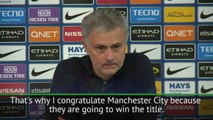 Mourinho hopes Man City beat Spurs to win title
