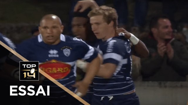 TOP 14 - Essai Nicolas METGE (SUA) - Agen - Oyonnax - J23 - Saison 2017/2018