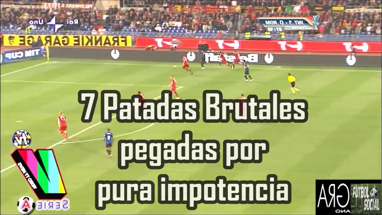 7 Patadas brutales pegadas de pura impotencia | Fútbol Social