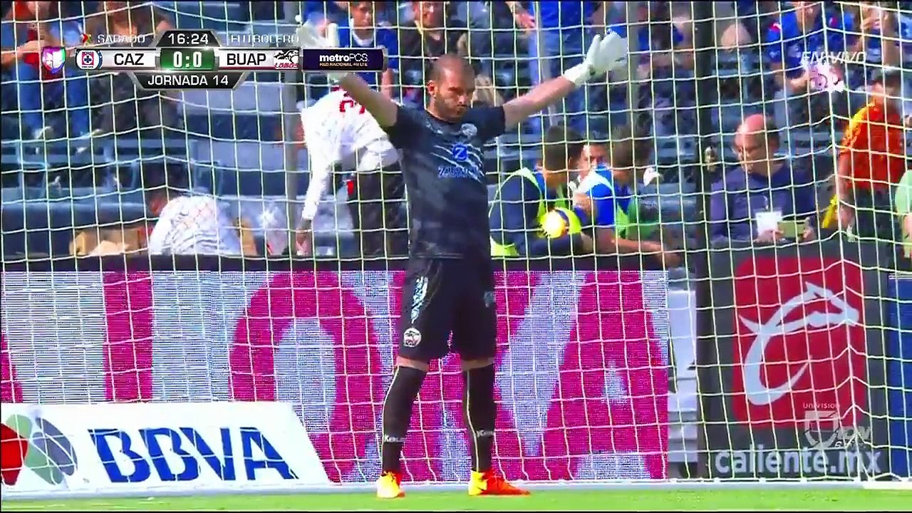 Edgar Mendez  Goal ~ Cruz Azul vs Lobos BUAP 1-0