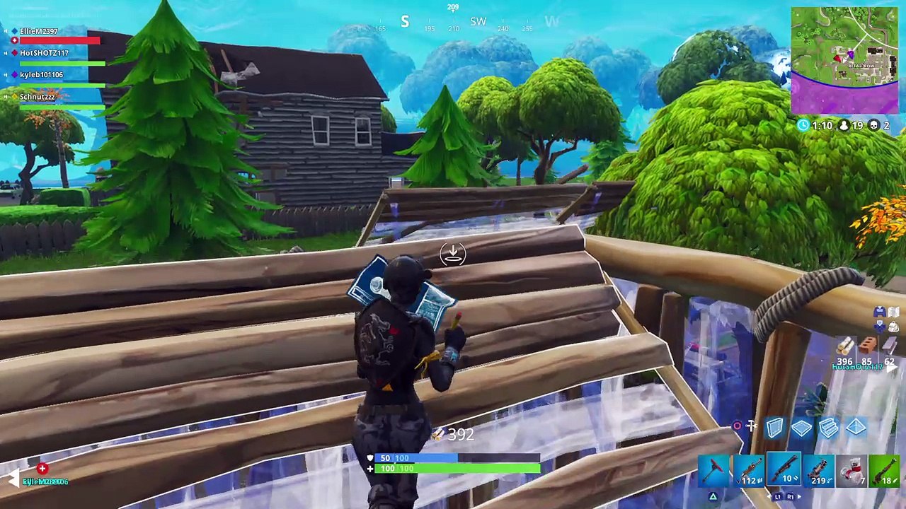 To the face
