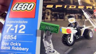 LEGO Spiderman 2 Doc Ocks Bank Robbery Review : LEGO 4854