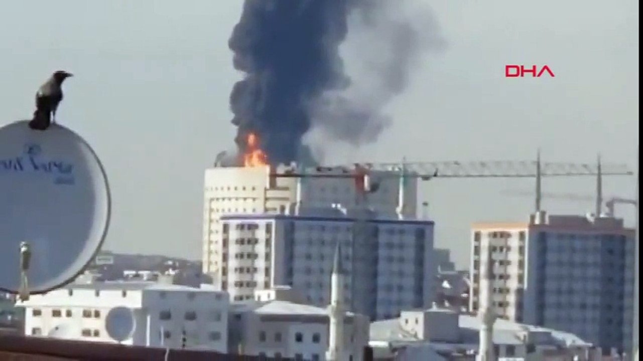 taksim ilk yardım hastanesi'nde yangın!