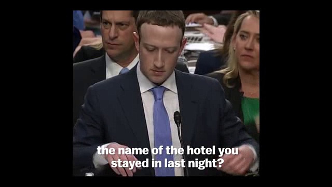 Senator Durbin caught Mark Zuckerberg off guard on his own privacy concerns