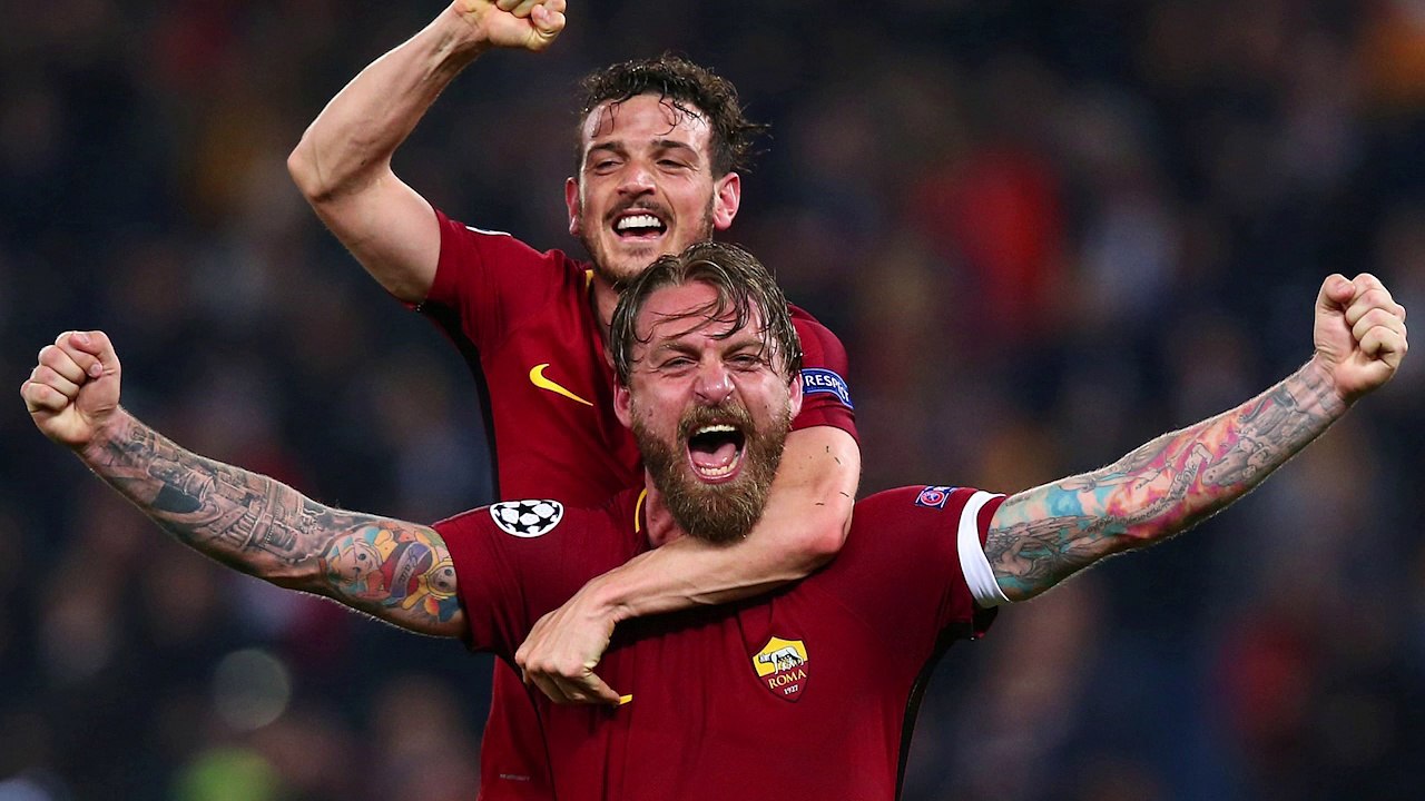 Le TOP tweets de Roma-Barcelone