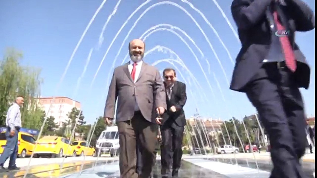 Başkan Gül, Fıskiye Arızalanınca Islandı