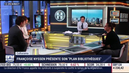 Culturama: Françoise Nyssen a dévoilé son "Plan bibliothèques" - 11/04
