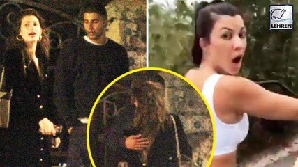 Kourtney Kardashian’s BF Younes Getting Cozy With Mystery Woman