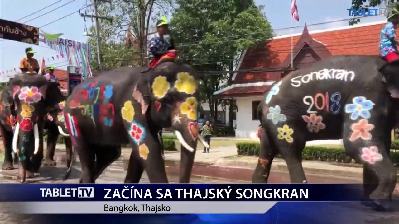 SONGKRAN: Ulice Thajska budú pod vodou, krajina sa pripravuje na oslavy Nového roka