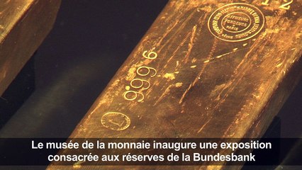 L'Allemagne dévoile ses lingots d'or à Francfort