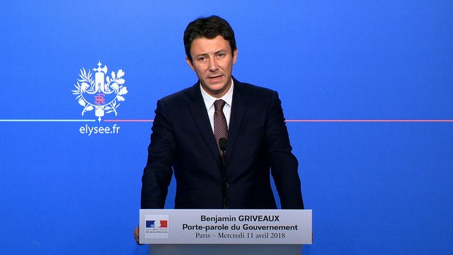 Compte-rendu du Conseil des ministres du mercredi 11 avril 2018