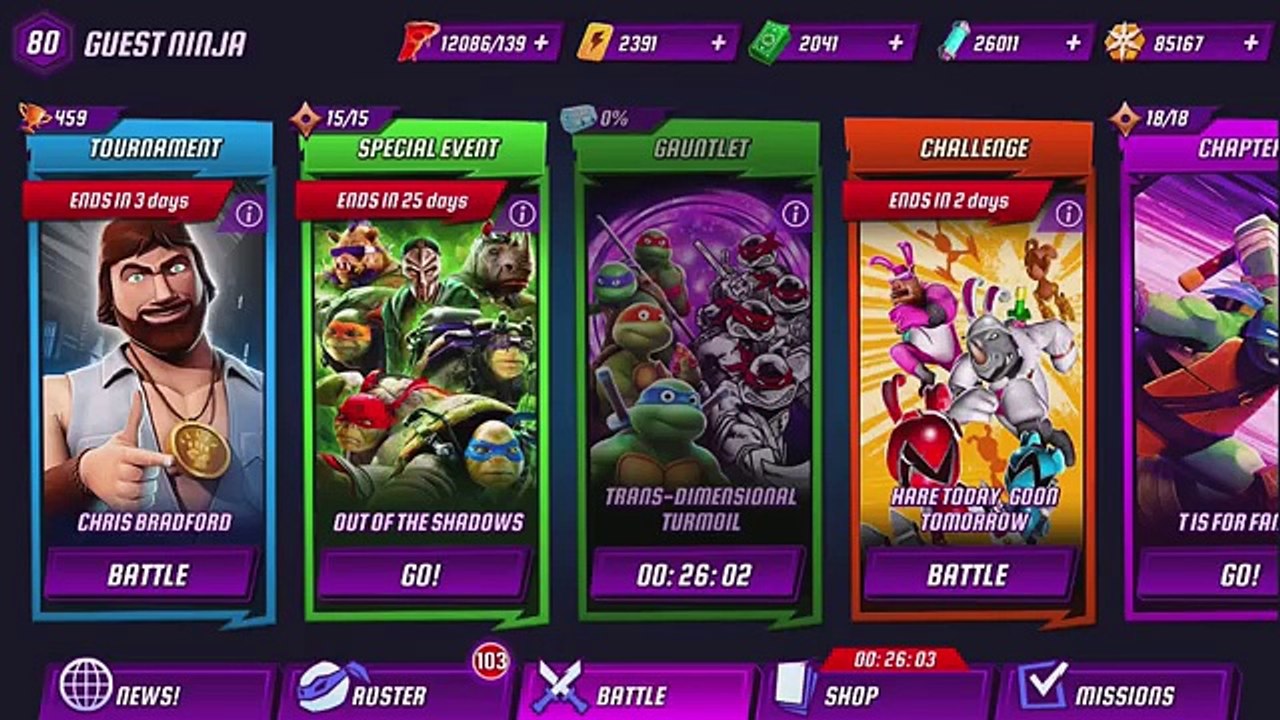 Teenage Mutant Ninja Turtles: Legends - Leonardo, Raphael, Michelangelo, Donatello Original Vs KRANG