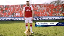 Arsenal stars take the lead in dog training challenge