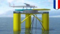 Dutch company wants to use drones as wind turbines