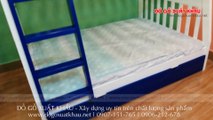 Giường tầng trẻ em giá rẻ tại Hậu Giang - video clip thực tế tại nhà khách hàng