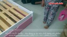 Giường tầng trẻ em giá rẻ tại Kiên Giang - video clip thực tế tại nhà khách hàng