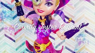 Ever After High Courtly Jester Doll Repaint Tutorial & Restyle