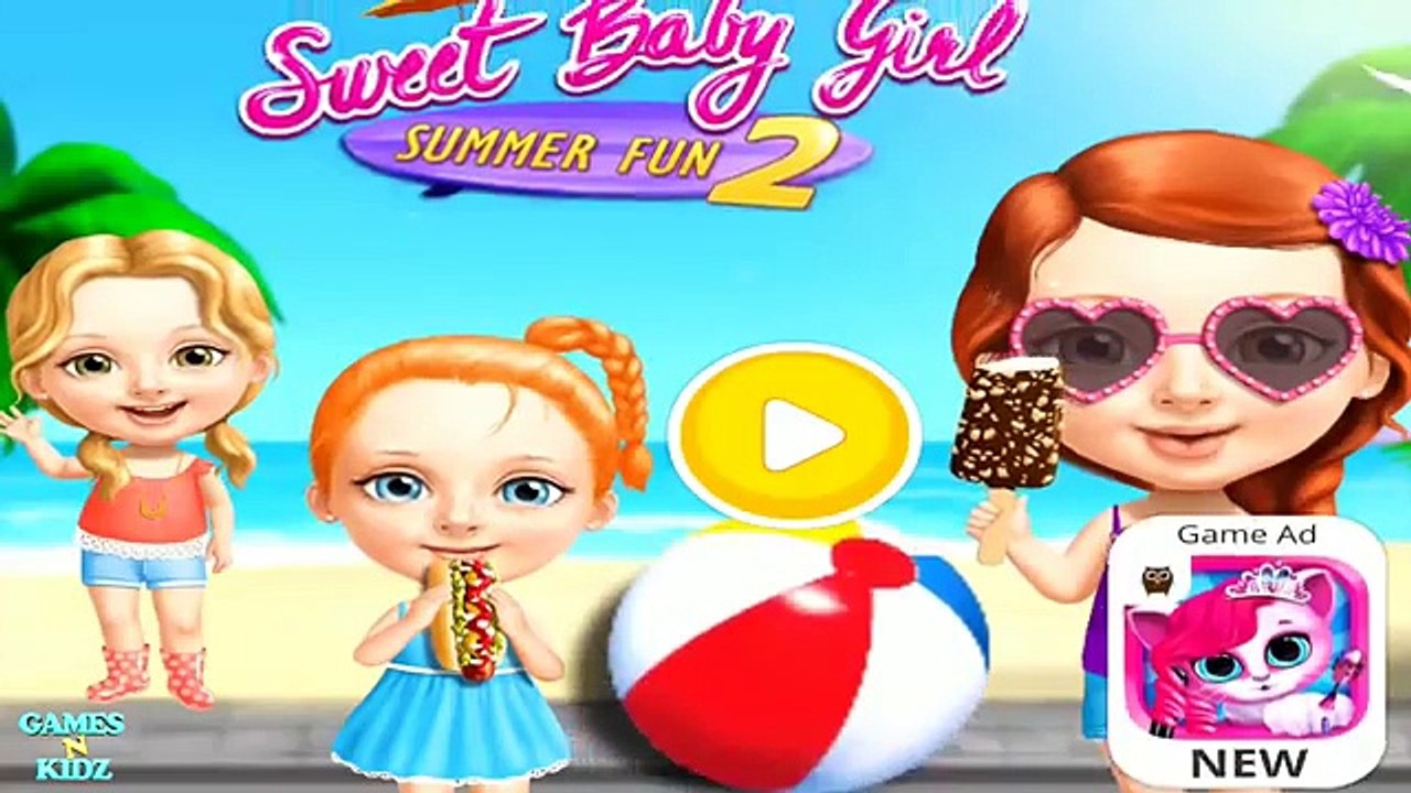 Fun Baby Girl Care - Girls Play Hair Salon, Dress Up, Makeover - Sweet Baby Girl Summer Fun 2