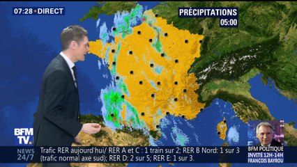 La météo pour ce dimanche 8 avril 2018