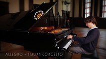 Rafał Blechacz plays Bach – The Italian Concerto (Interview)