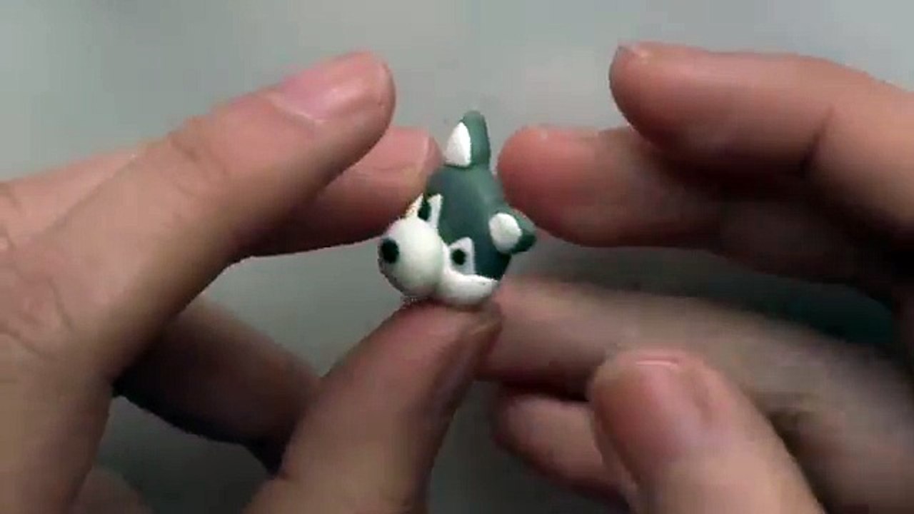 Polymer Clay Earrings Tutorial: Husky