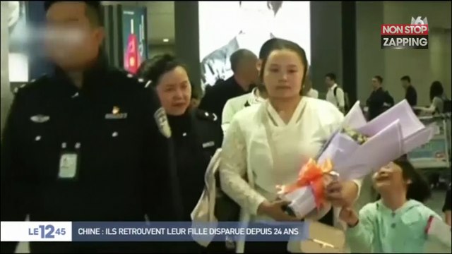 Chine : les retrouvailles bouleversantes d'une famille, 24 ans après la disparition de leur fille (Vidéo)