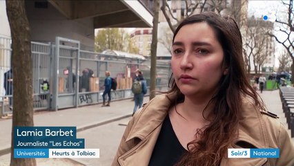 Blocage des universités : heurts violents à Tolbiac