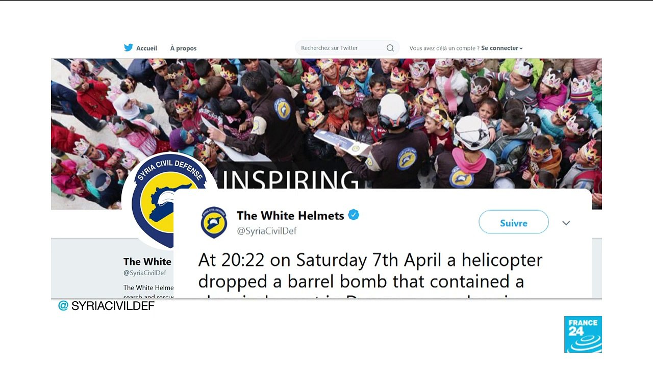 Suspected chemical attack in Syria
