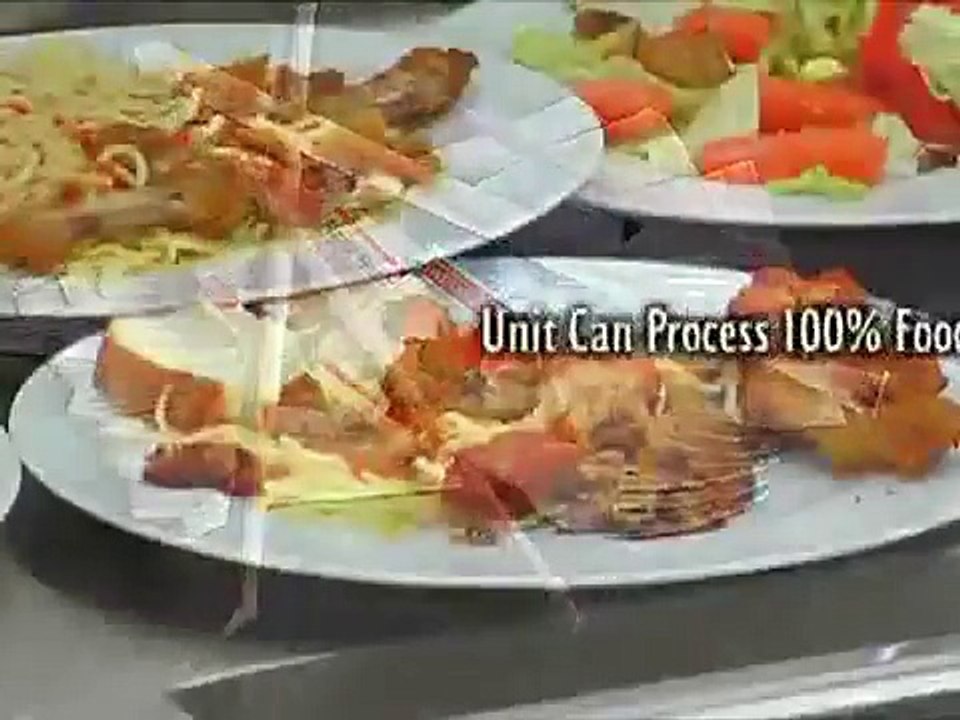 טוחן אשפה תעשייתי דגם SS-300 של insinkerator