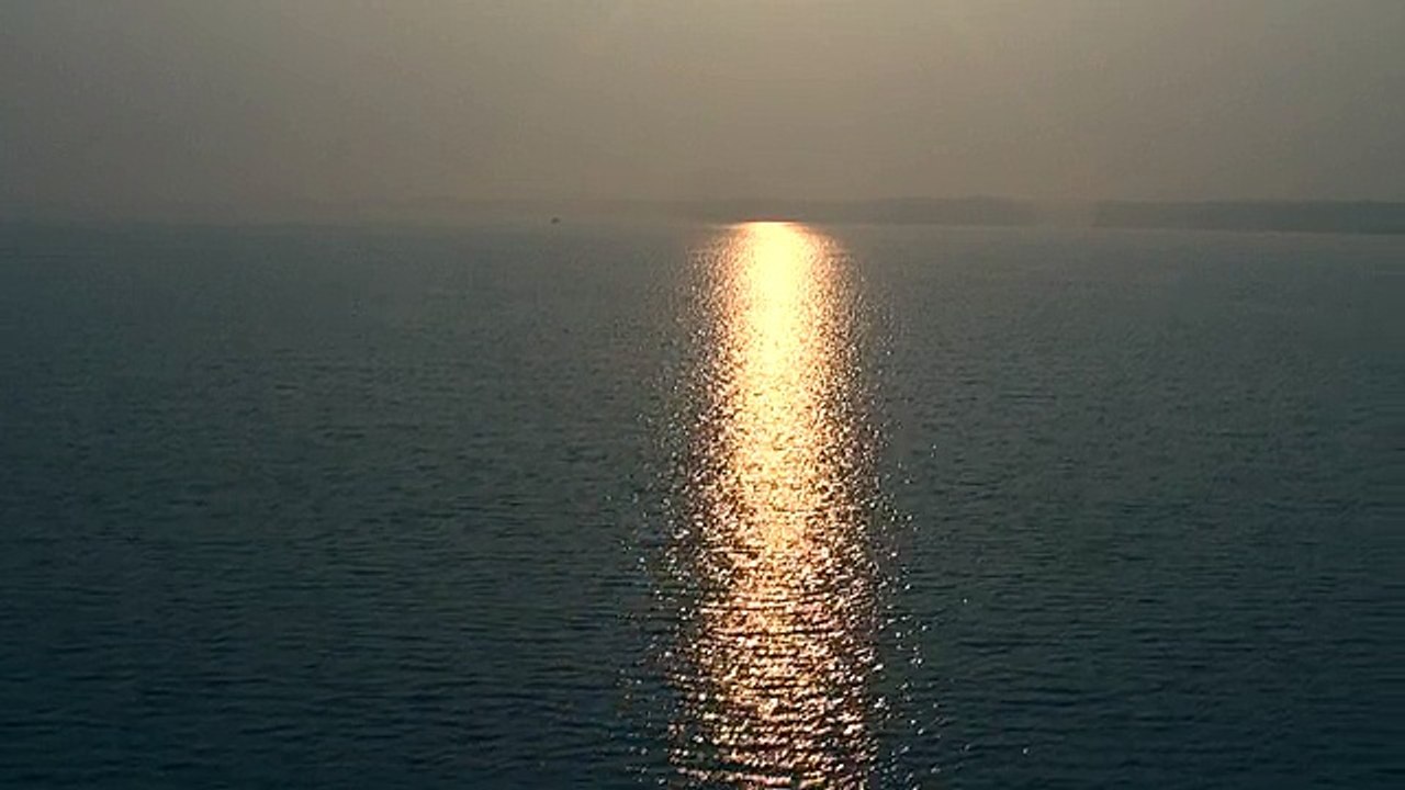 Sunrise Hariabhanga river Sundarbans