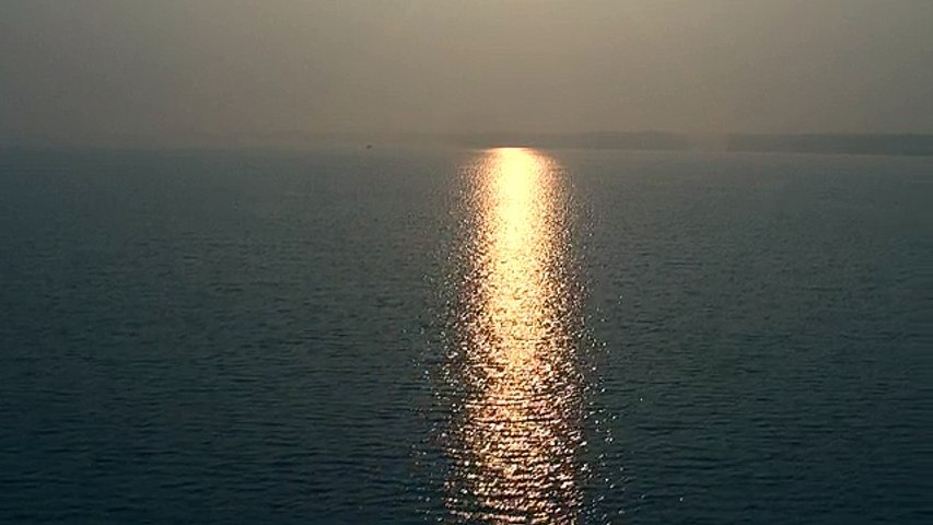 Sunrise Hariabhanga river Sundarbans