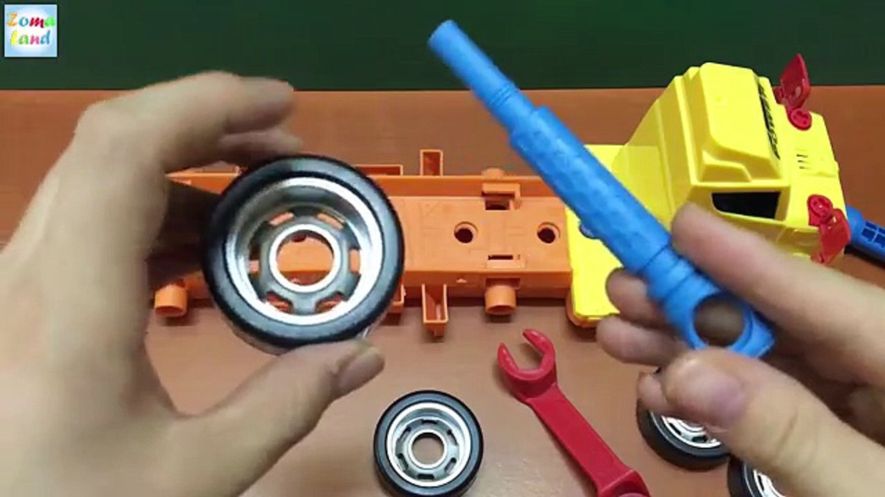 العاب اطفال/ العاب ولاد/ لعبه فك وتركيب الشاحنه