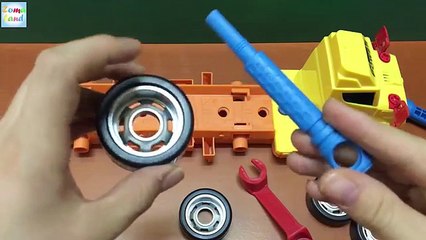 العاب اطفال/ العاب ولاد/ لعبه فك وتركيب الشاحنه