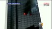 La Trump Tower ravagée par un incendie, les images chocs (Vidéo)