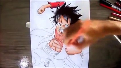 Dessin Luffy