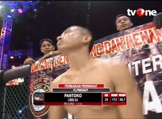 One Pride MMA Fly Weight, Jeremy Siregar vs Pantoko