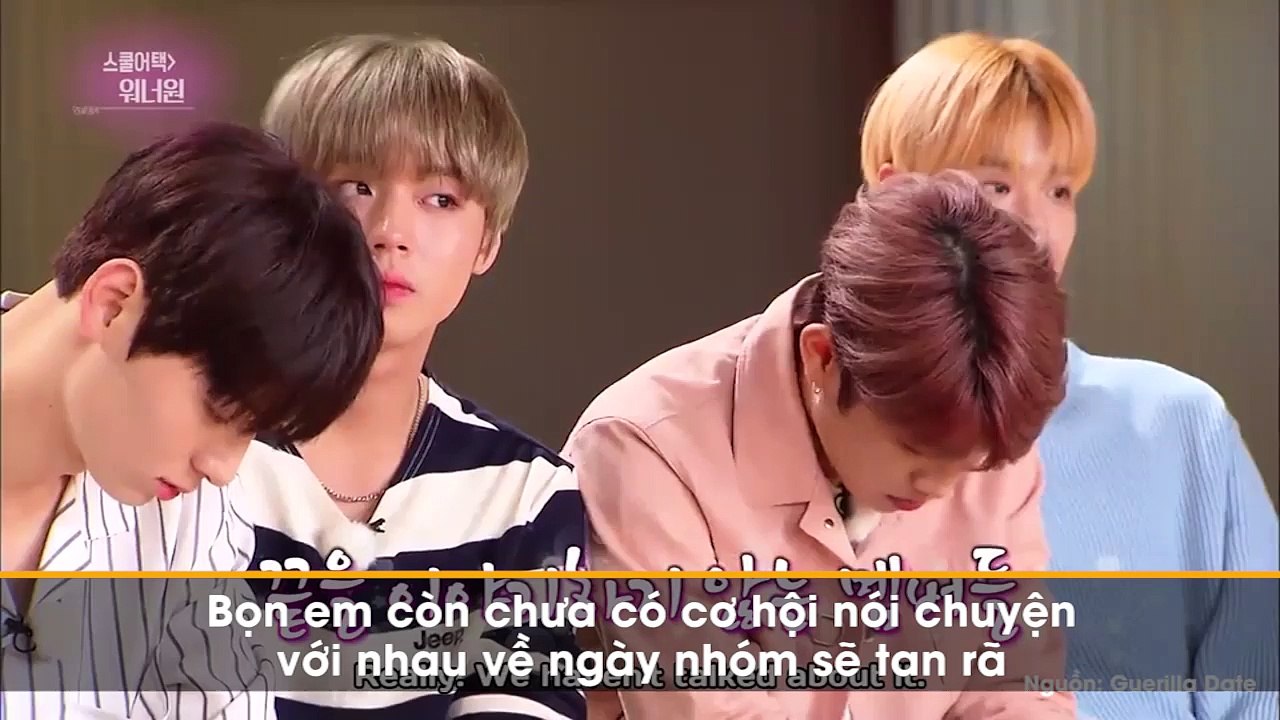 Đang gây xúc động khi nói về việc tan rã, Wanna One lại quay ra chơi "lầy" bóc phốt nhau thế này đây