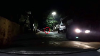 God Or Child Ghost?? Strange Figure Caught On Camera Footage From A Temple Premise!!